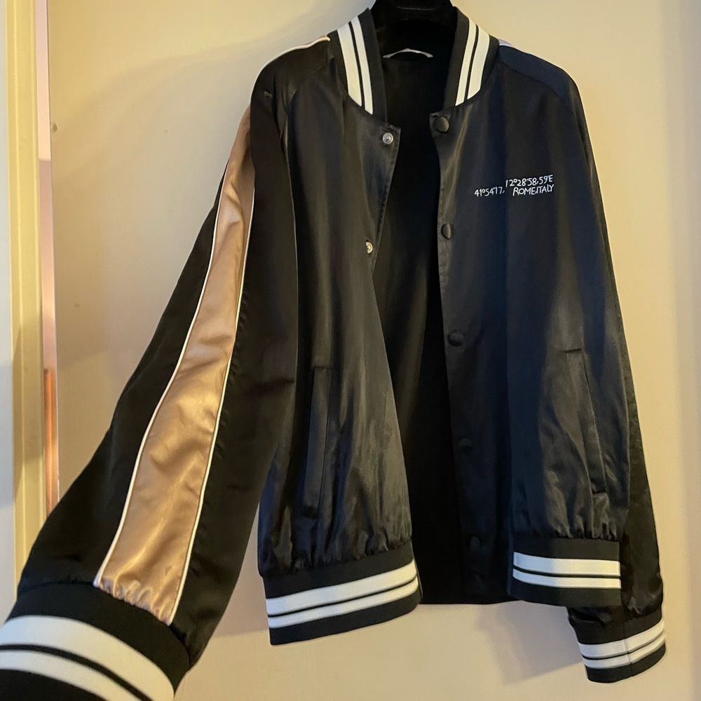 Silk Valentino Bomber jacket